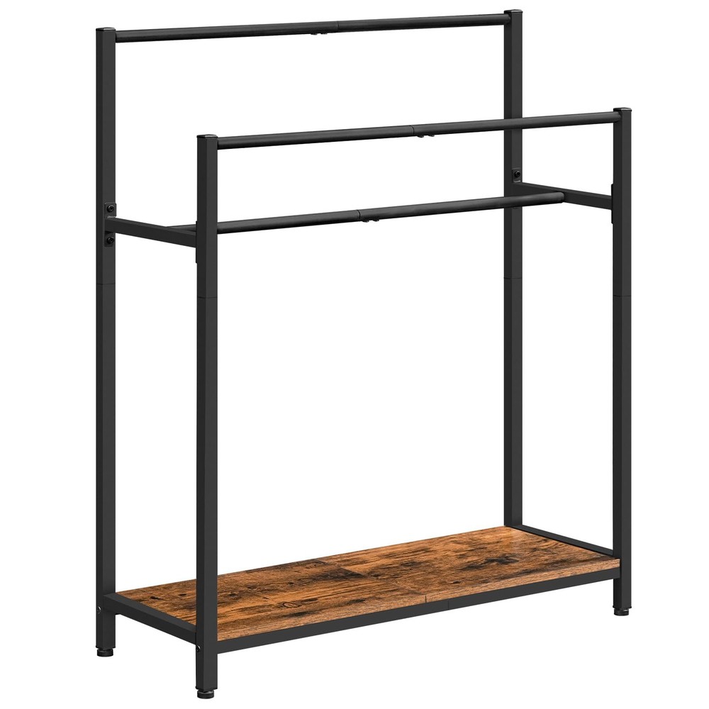 Extra Large Free Standing Towel Rack, 3 Tier Blanket Rack, Blanket Holder for...
