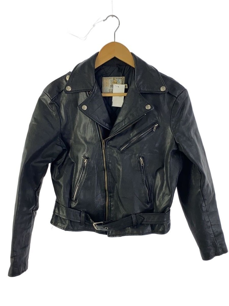 Double Riders Jacket/Xl/Leather/Blk// 11901