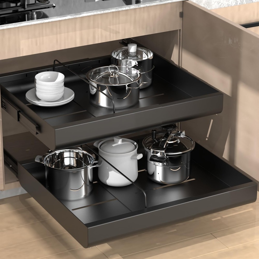 Pull out Cabinet Organizer, Expandable(12.9