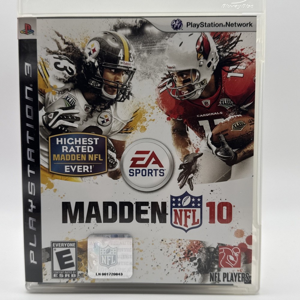 Madden NFL 10 PS3 PlayStation 3 Complete CIB