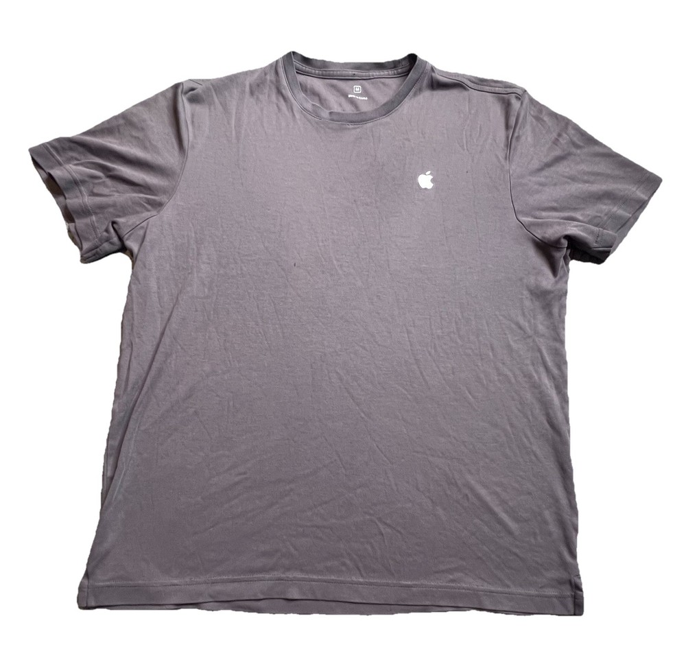Apple Store Employee Gray T Shirt Mens Size Medium