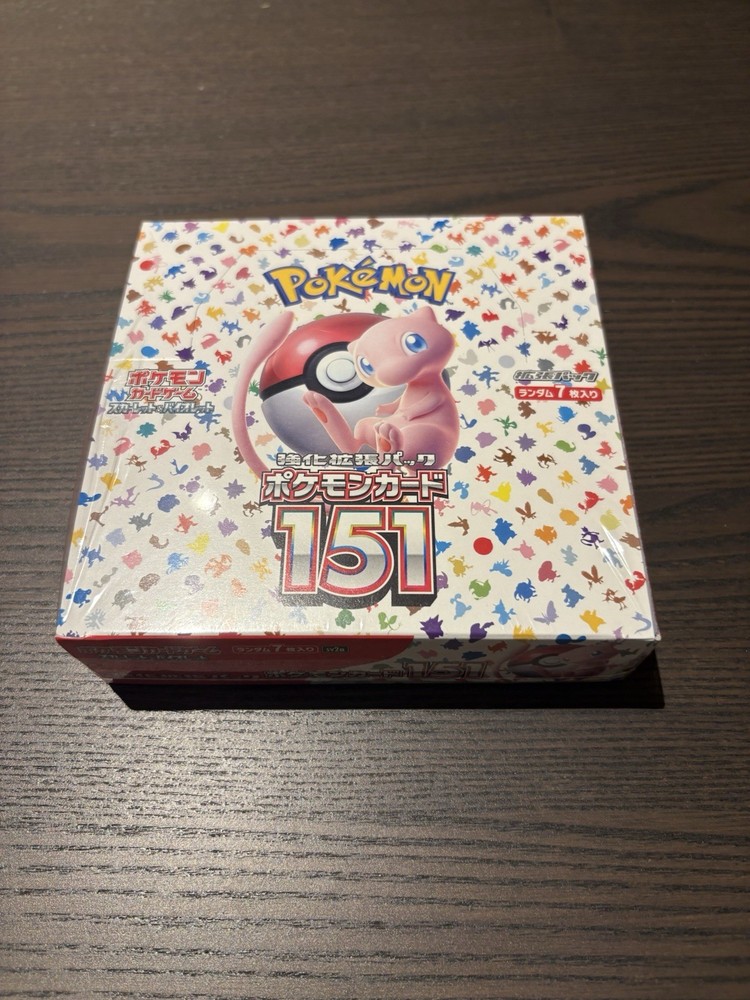 151 Booster Box Japanese Sealed Us Seller Pokemon Tcg Sv2A
