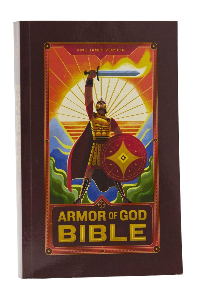 KJV Armor of God Bible, Softcover (Childrens Bible, Red Letter, Comfort Print,
