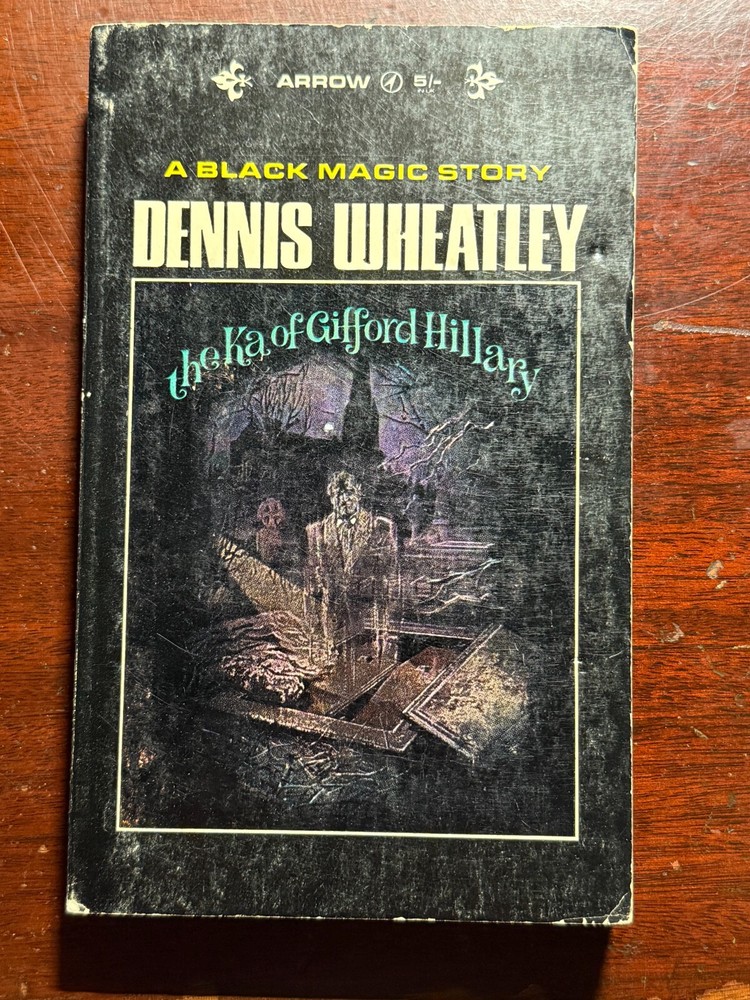 Dennis Wheatley The Ka of Gifford Hillary 1965 1960s Horror Vtg PB BK