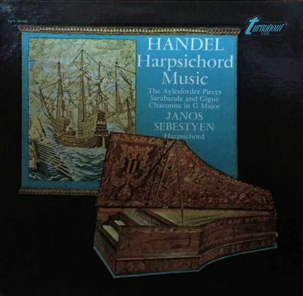 Georg Friedrich Händel, János Sebestyén - Harpsichord Music (LP) VG+ - 330348