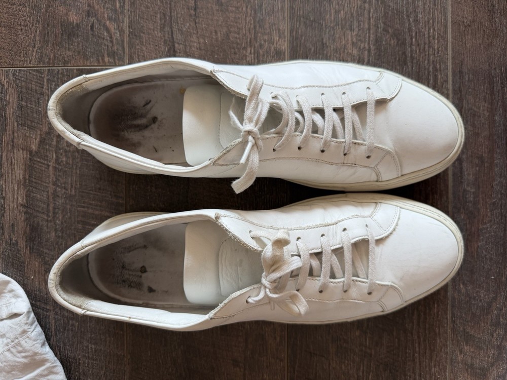 Common Projects Achilles Low White EU 44/Us 11-image