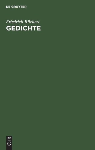 Friedrich Rückert Gedichte (Hardback)Another great item from Rarewaves USA | Free delivery!