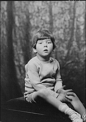 Photo:New York City NY Ray Murphy child portrait 1927 Arnold Genthe