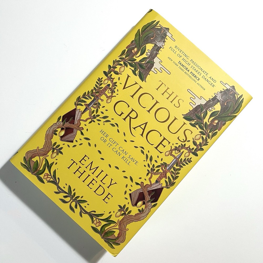 Fairyloot Exclusive This Vicious Grace Emily Thiede - Signed Hardcover