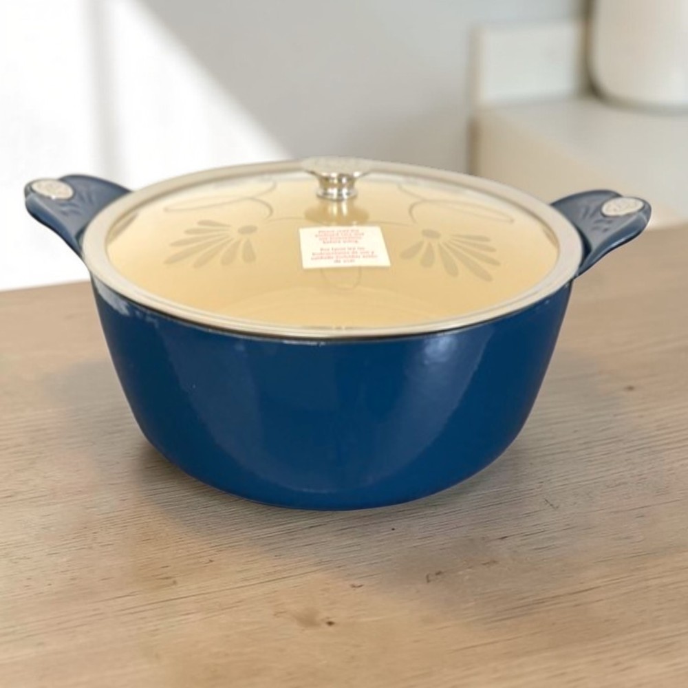 Princess House Mi Cocina 9-Qt. Dutch Oven (10061) • New In Box • Cast Iron •