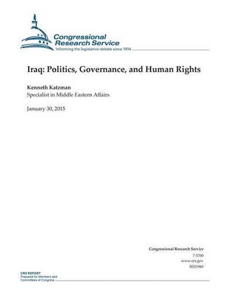 Iraq Politics Governance Human Rights Congressional Research Service Insights
