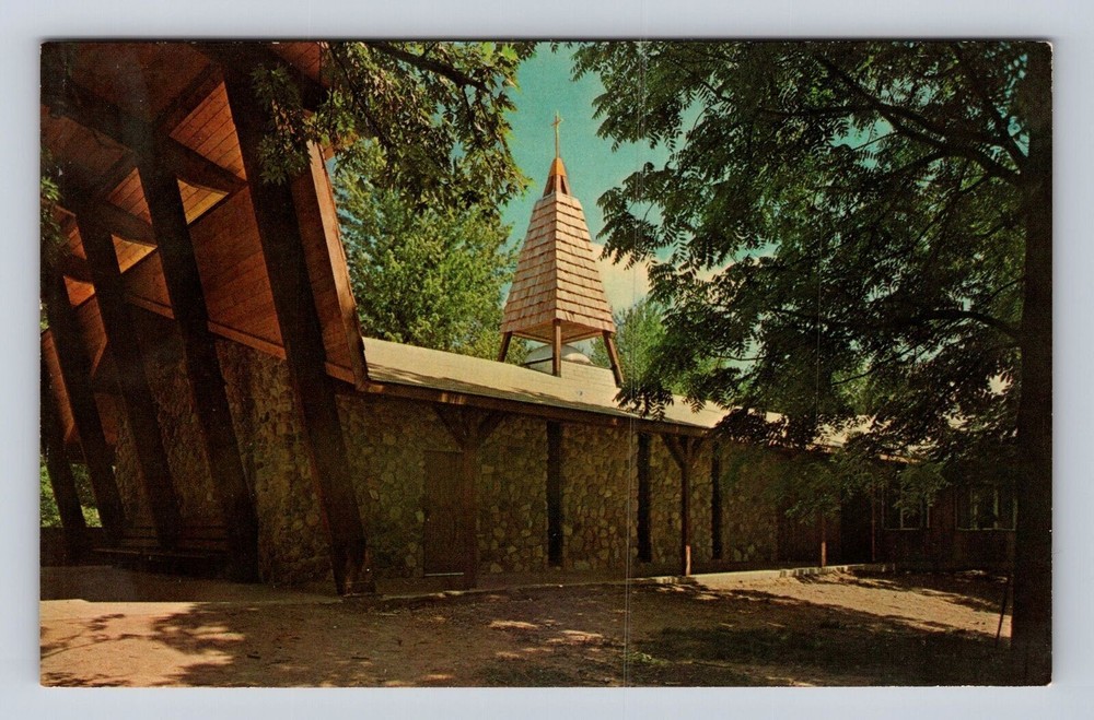North Webster IN-Indiana, Epworth Forest Prayer Chapel, Vintage Postcard