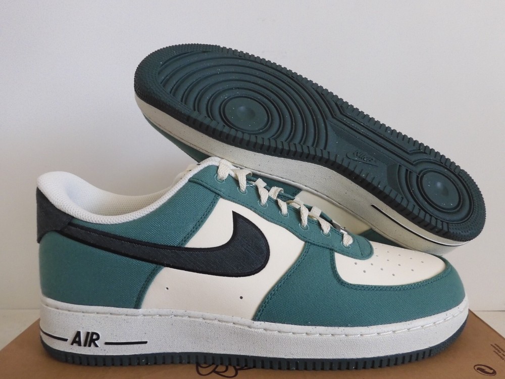 Nike Air Force 1 07 Lv8 1 Coconut Milk-Vintage Green Sz 14 [FQ8713-100]