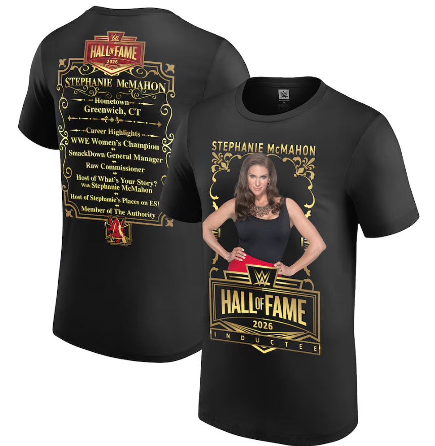 Stephanie McMahon WWE Hall of Fame 2026 T-Shirt
