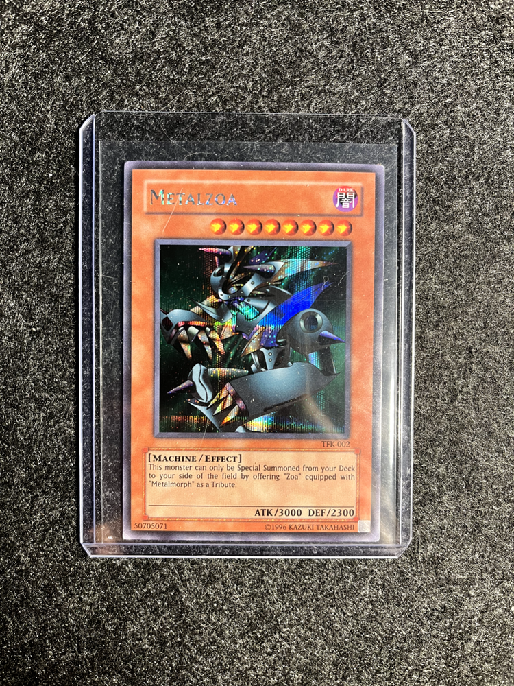 Metalzoa TFK 002 Prismatic Secret Rare YuGiOh TCG Card