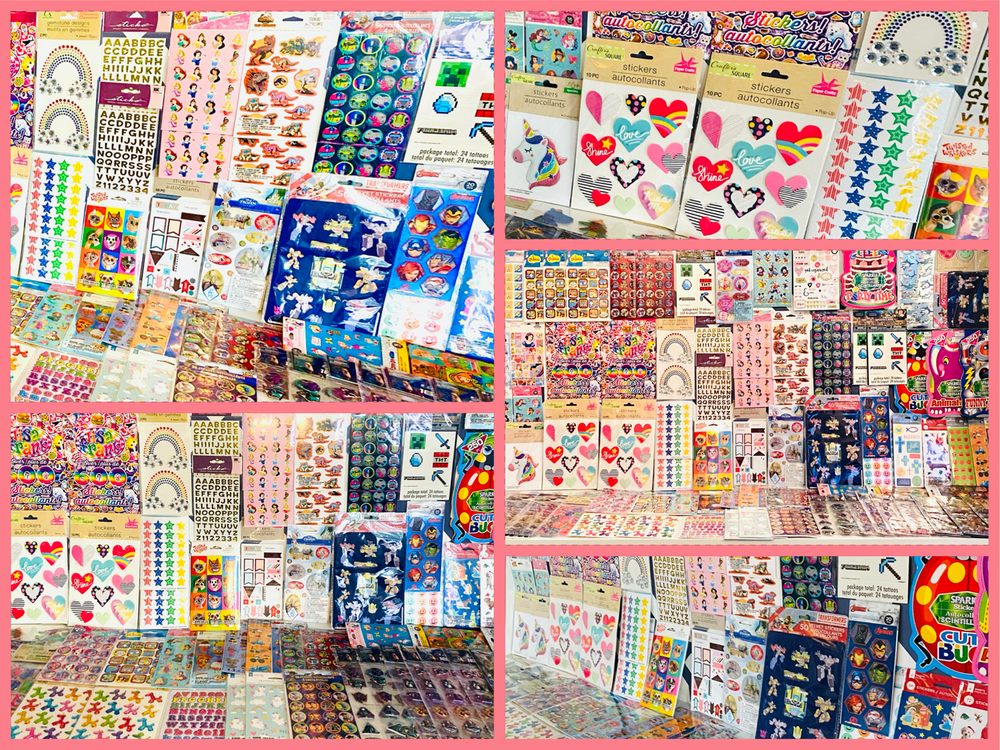 333+ Assorted Stickers Creative Memories K & Co Sandylion Jolee's Boutique DIY Crafts