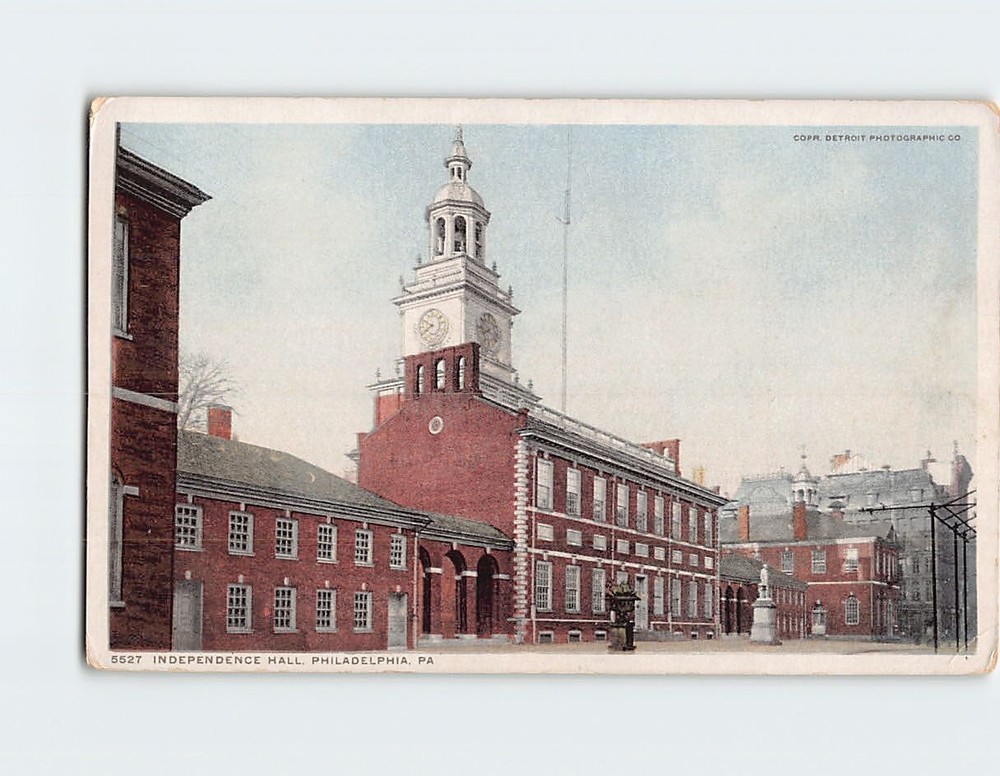 Postcard Independence Hall Philadelphia Pennsylvania USA