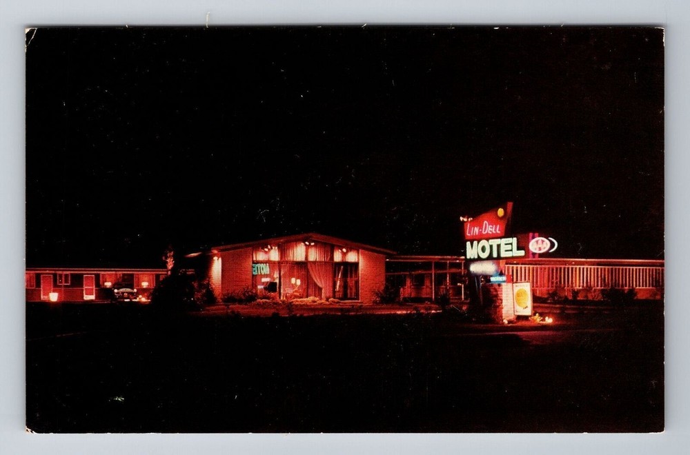 Hardeeville SC-South Carolina, Member Lin-Dell Motel, Vintage Postcard