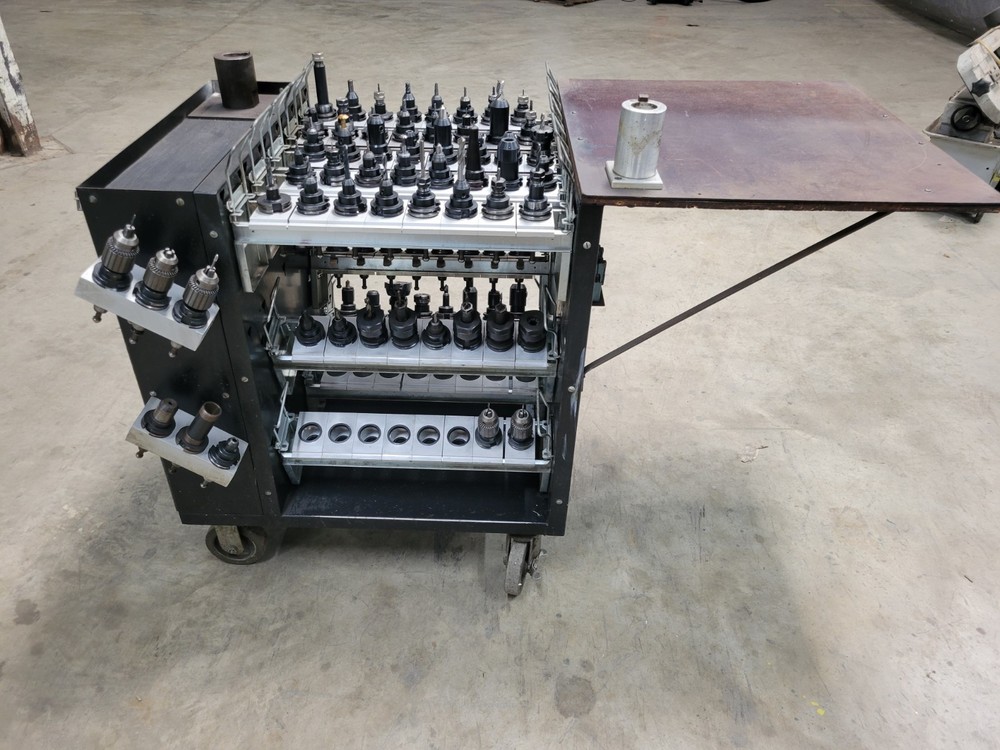 Kennametal CNC Tool Cart with Tooling