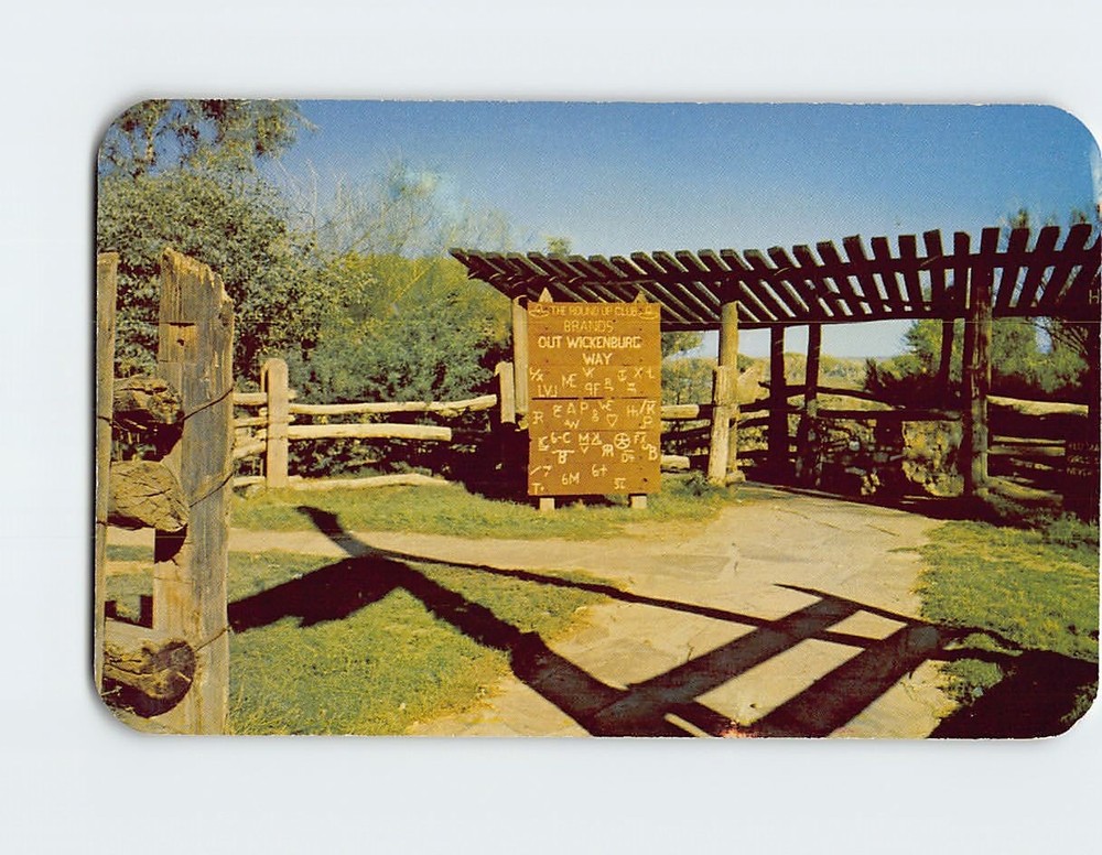 Postcard Hassayampa Well, Wickenburg, Arizona