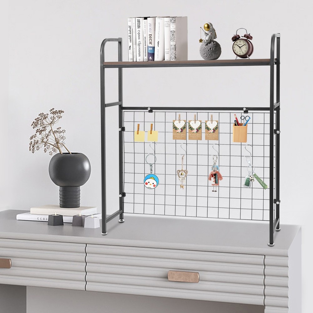 Desktop Bookcase Shelf Monitor Stand, 29.5