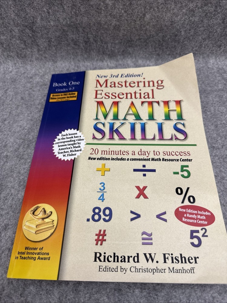 Mastering Essential Math Skills, Book 1: Grades 4 and 5, 3rd Edition: 20 min...