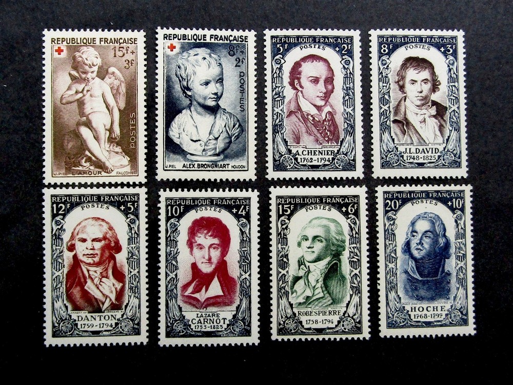 nystamps France Stamp # B249-B256 Most Mint OG NH $80 Y22y3222