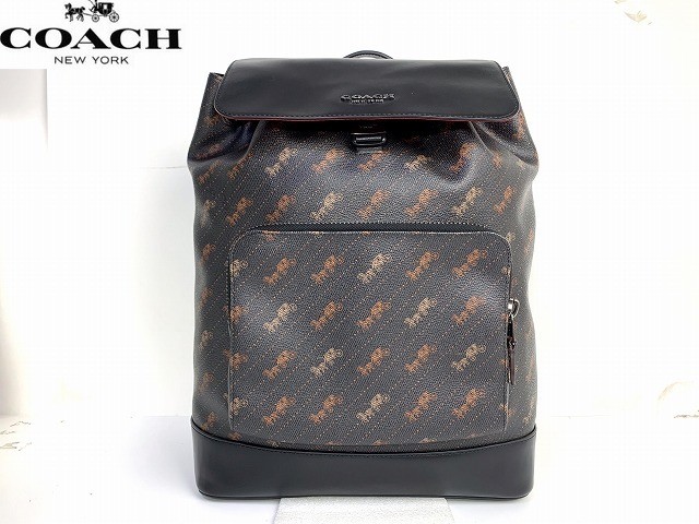 COACH Turner Horse & Carriage Backpack for Men & Women in Excellent Condition