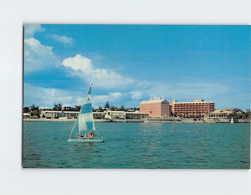 Postcard Princess Hotel Pitts Bay Road Pembroke Hamilton Harbour Bermuda