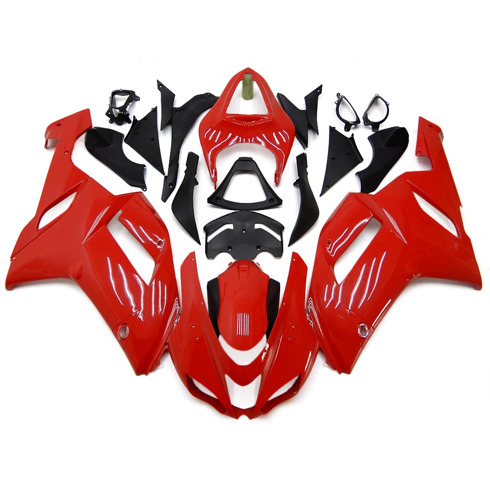 Red Black Fairing Kit for Kawasaki 2007-2008 Ninja ZX6R 636 07 08 ABS Bodywork