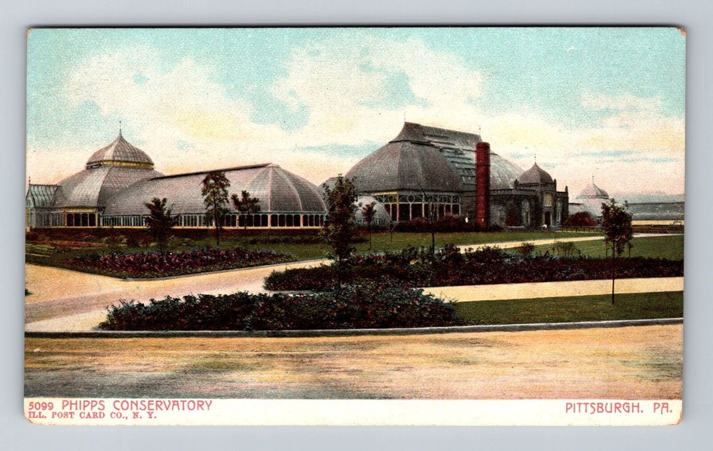 Pittsburgh PA-Pennsylvania, Phipps Conservatory, Vintage Postcard