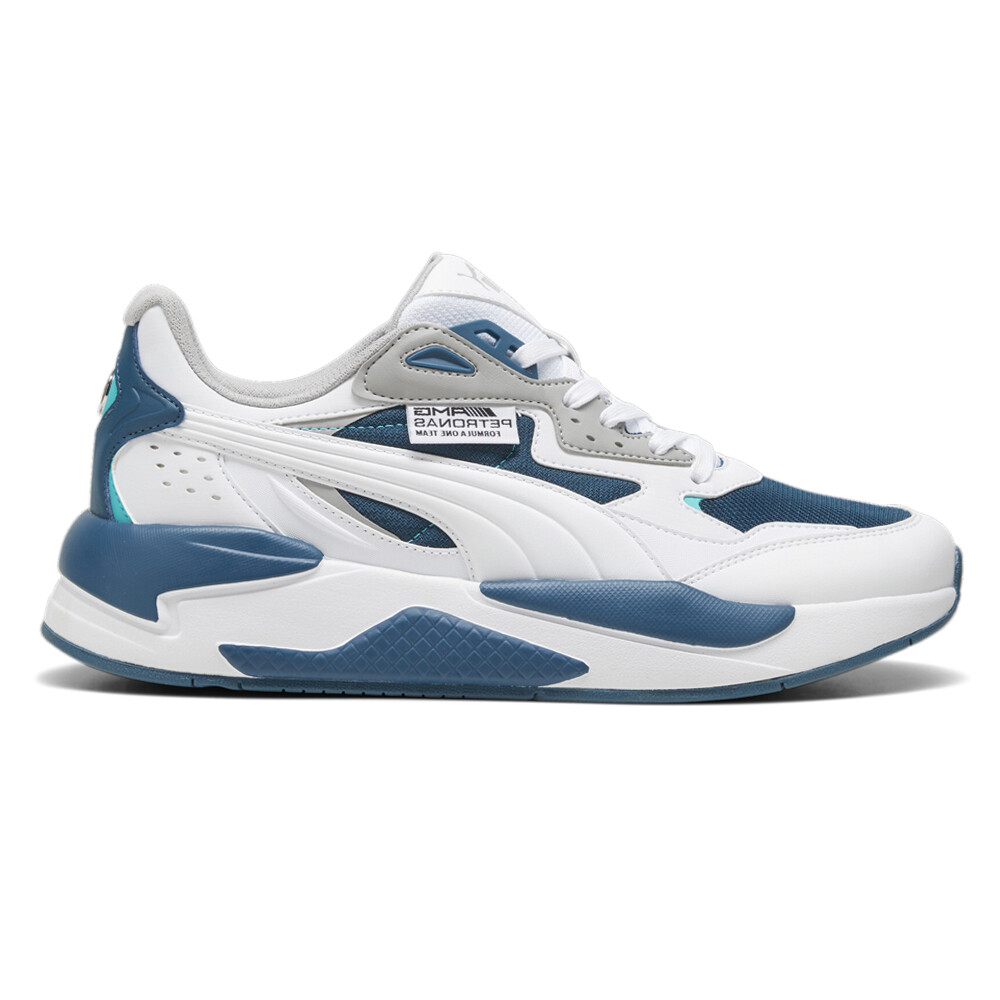 Puma Mapf1 XRay Speed Lace Up  Mens Blue, White Sneakers Casual Shoes 30713613