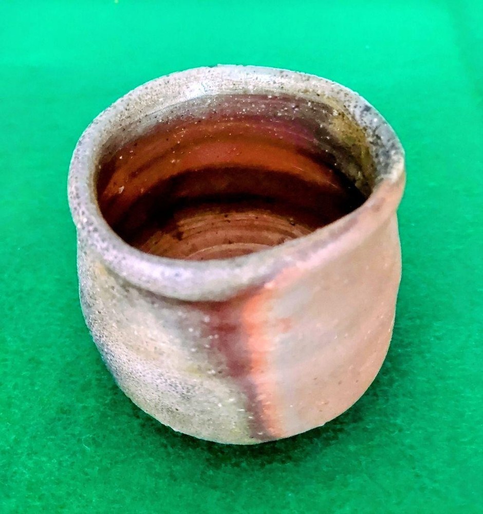 Sake Cup Bizen ware Author: Makoto Nakamura Guinen