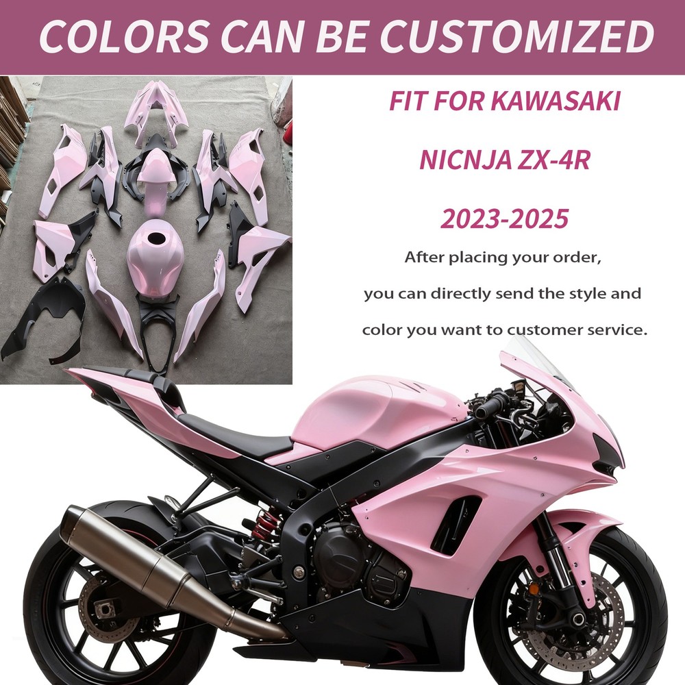Fit for Kawasaki ZX4R ZX4RR 2023 - 2025 ZX25R Fairing Bodywork Kit Panel Set