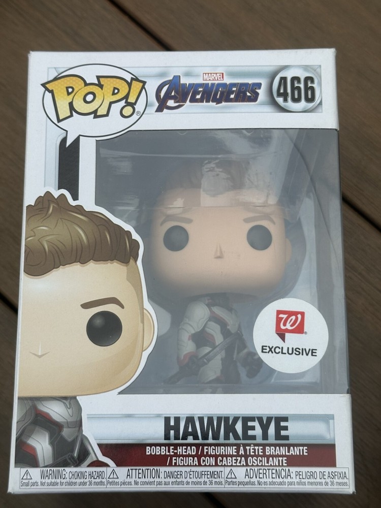 Funko Pop Hawkeye Avengers Endgame Vinyl Figure 466 Walgreens Exclusive Marvel Collectible