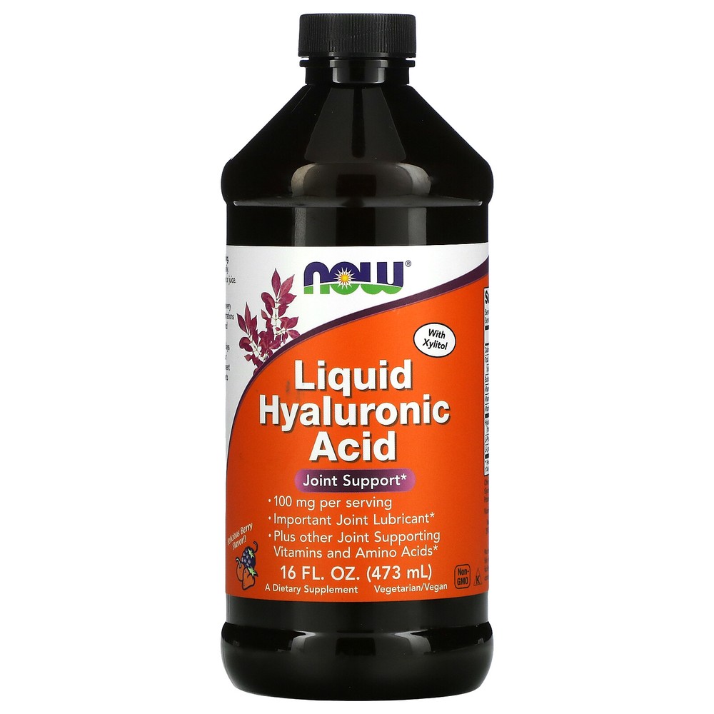 Liquid Hyaluronic Acid, Berry, 100 mg, 16 fl oz (473 ml)-image