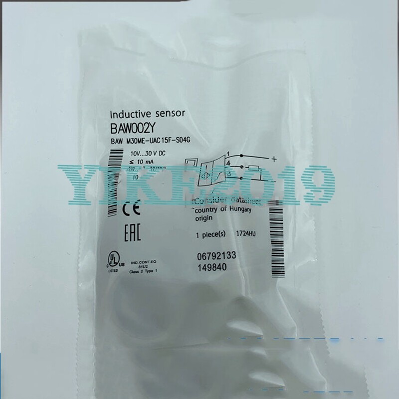 1PC  NEW FOR  BALLUFF BAW002Y  BAW-M30ME-UAC15F-S04G Proximity switch sensor #