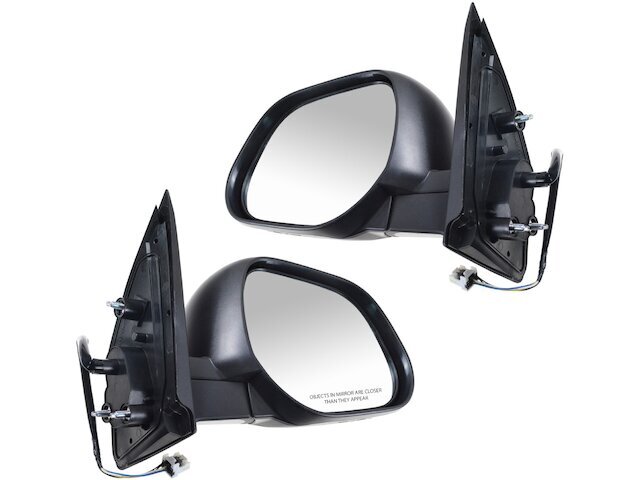 TRQ Door Mirror Set Compatible with 2010-2011 Mitsubishi Outlander 11HJPT