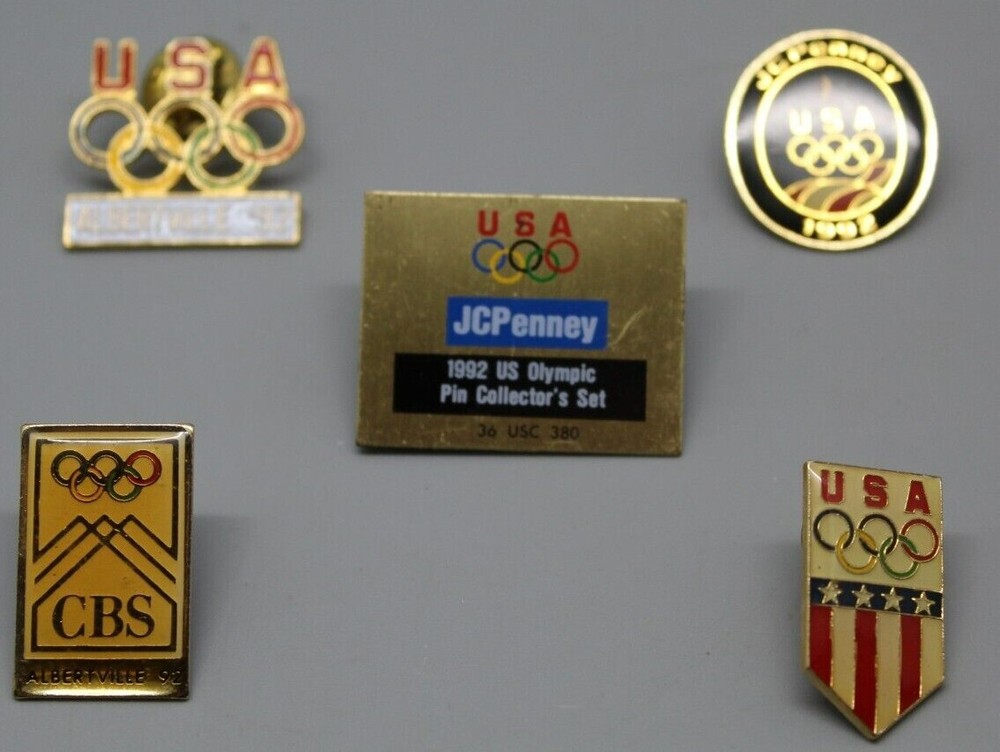 USA JCPENNY 1992 ALBERTVILLE US OLYMPIC PIN COLLECTOR
