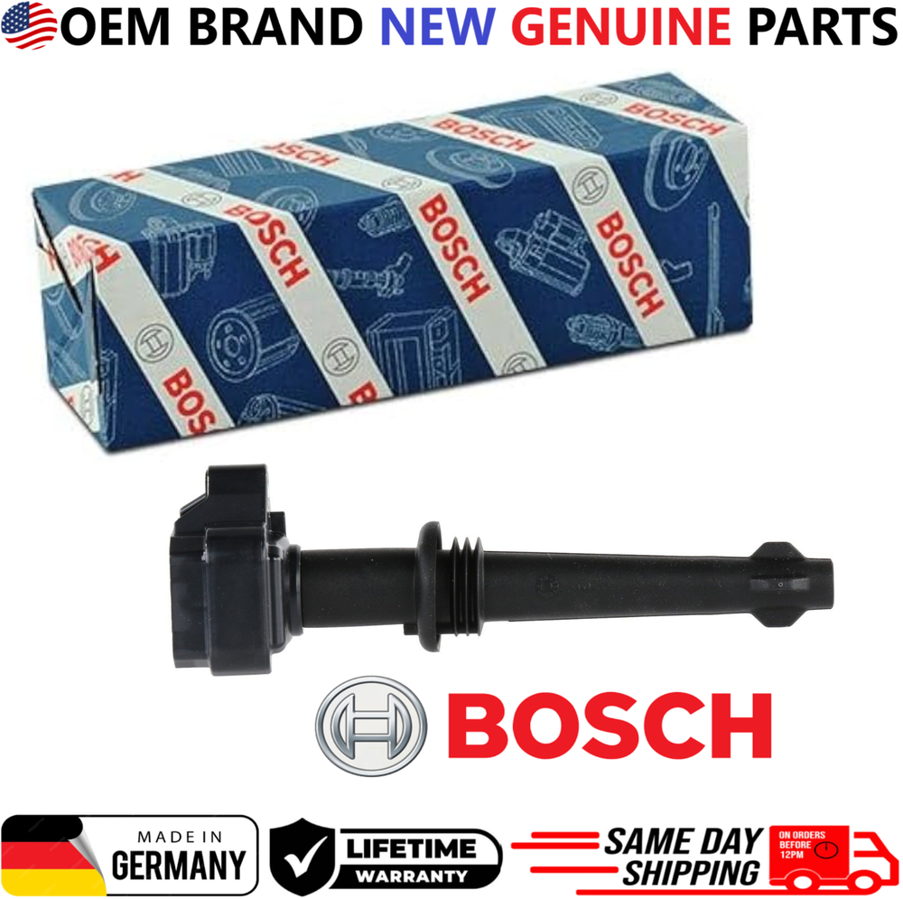OEM BOSCH x1 Ignition Coil For 2010-2013 Jaguar Land Rover 5.0L V8, 0221604022