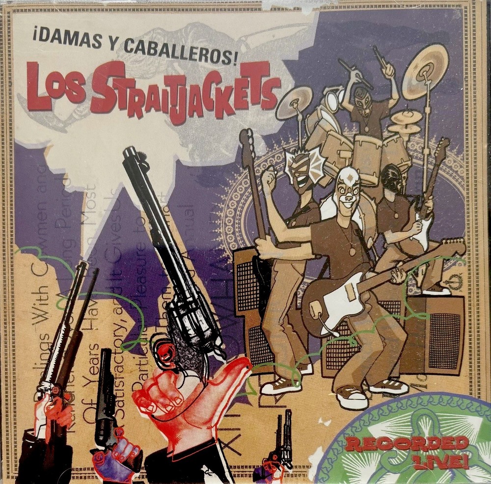 Los Straightjackets - Damas Y Caballeros - Cavalcade - CD - VG+