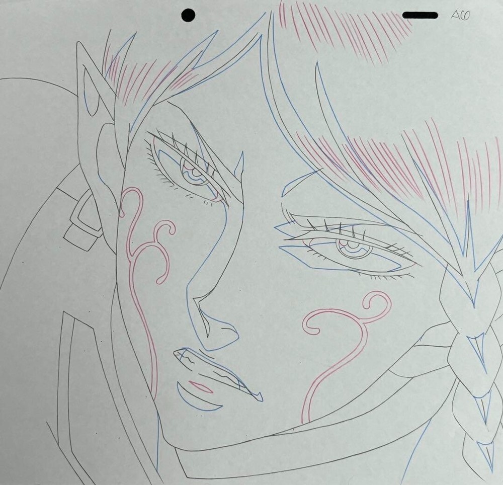black clover Genga Sketch Anime Goods Animation Japan Not Cel Celga combine Ok P