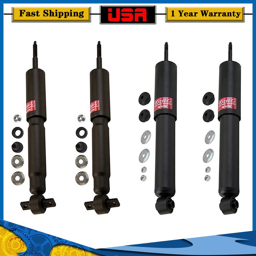 KYB Excel-G Shocks Struts Front Rear 1997-2003 Ford F-150 2WD