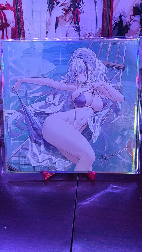 AZUR LANE Unzen Sojourn Through Clear Seas Shikishi Board Anime Collectible