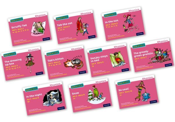 Read Write Inc. Phonics: Pink Set 3 Storybooks Mixed Pack Of 10 by Munton, Gi...