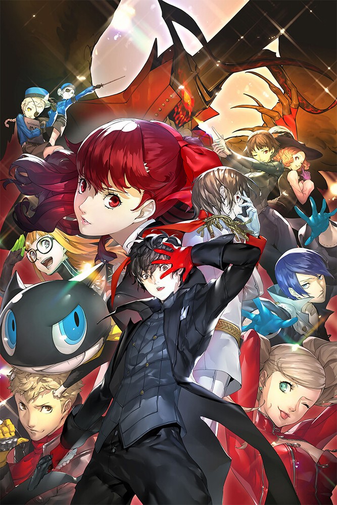 Persona 5 Royal Console Switch Action Games Wall Art Home Decor - POSTER 20x30