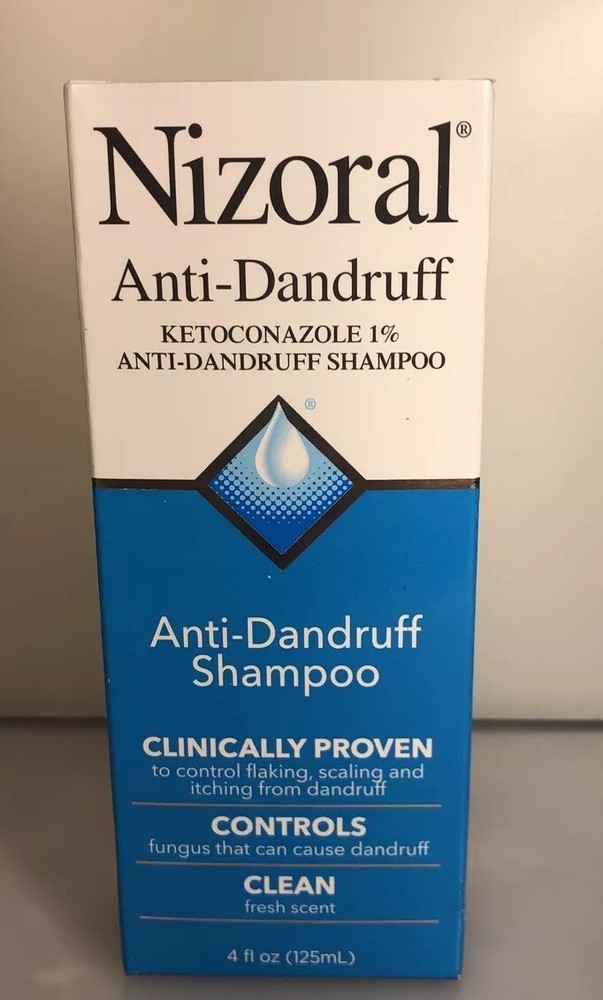 Nizoral AD Anti Dandruff Shampoo CLEAN Fresh Scent 4 oz