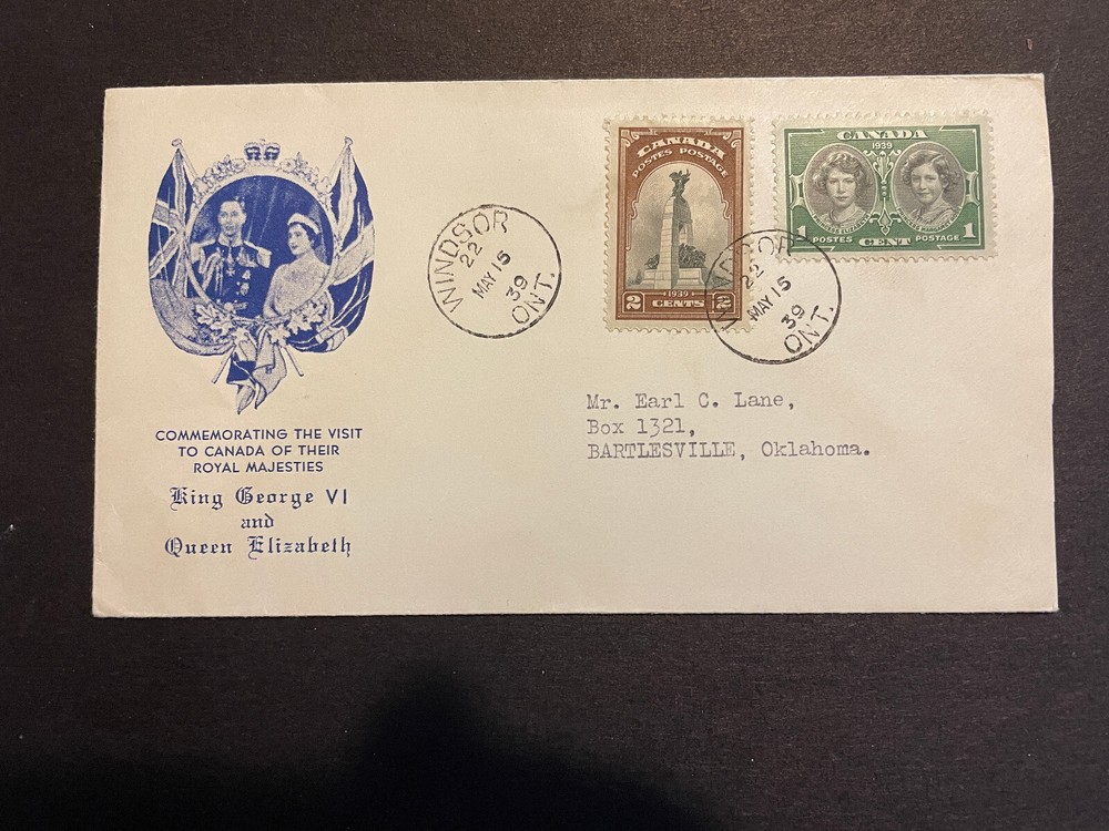 Royal Majesties Visit to Canada, 1939, Crisp!