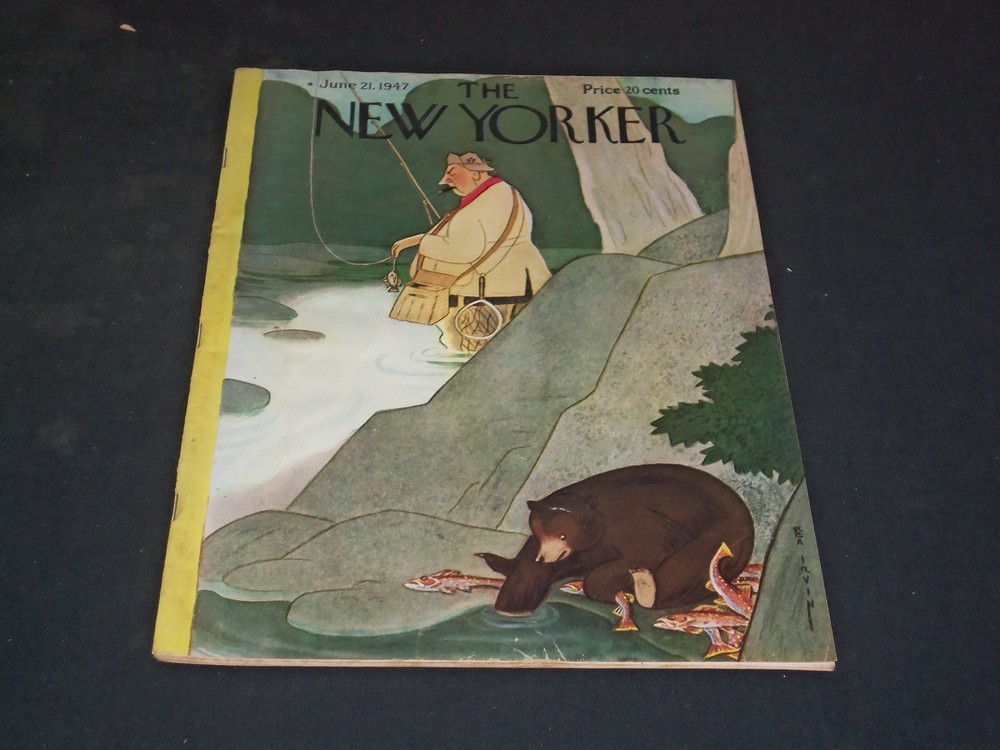 1947 June 21 The New Yorker Magazine - Illustrated Cover - Ny 268