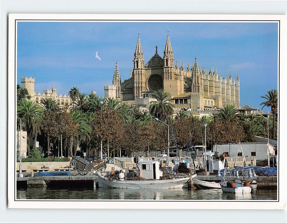 Postcard La Catedral Palma Spain